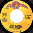 LEROY HUTSON : LOVE O' LOVE / I'M IN LOVE WITH YOU GIRL
