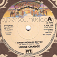 LOOSE CHANGE : I WANNA HOLD ON TO YOU / RISING COST OF LOVE